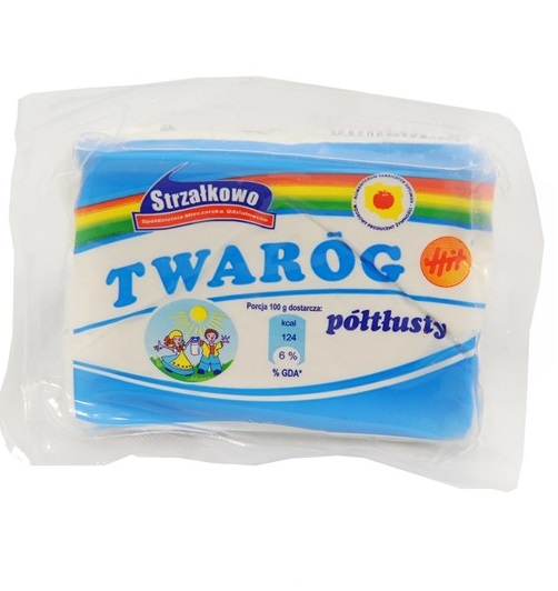 Twaróg półtłusty 200g Strzałkowo