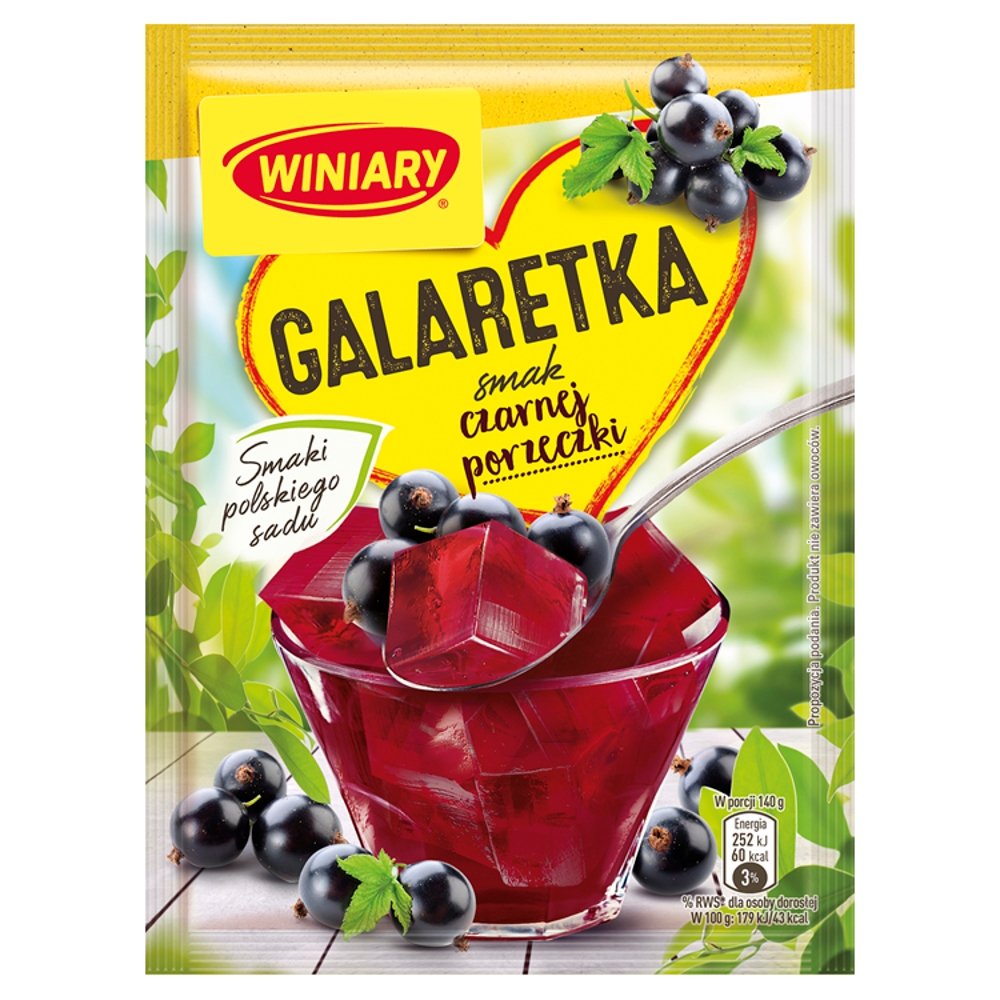 Galaretka czarna porzeczka Winiary 47g