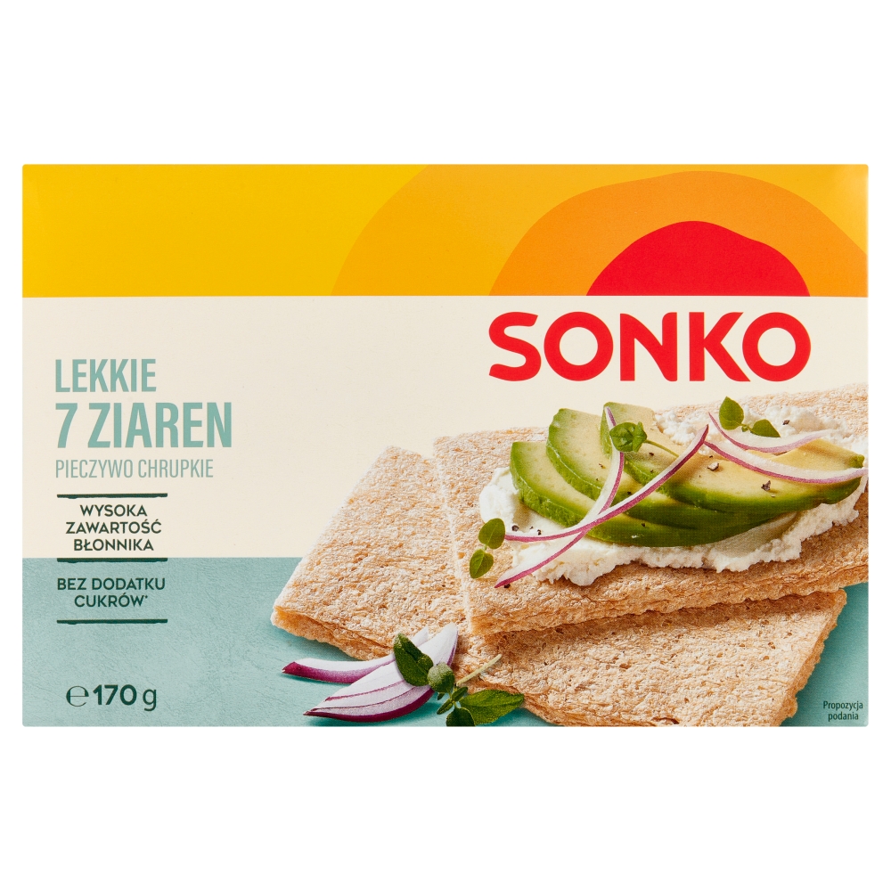 Pieczywo Sonko lekkie sort 170g esklep.polomarket.pl