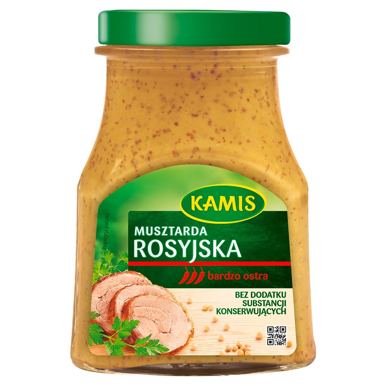 Musztarda rosyjska Kamis 180g