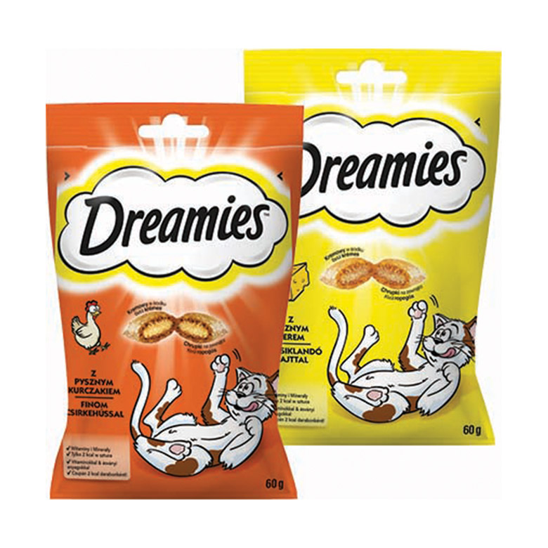 Przekąska dla kota kurczak Dreamies 60g esklep.polomarket.pl