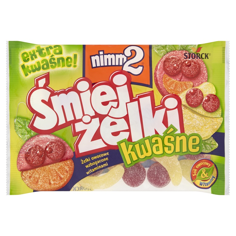 Żelki Śmiejżelki kwaśne Nimm2 100g esklep.polomarket.pl