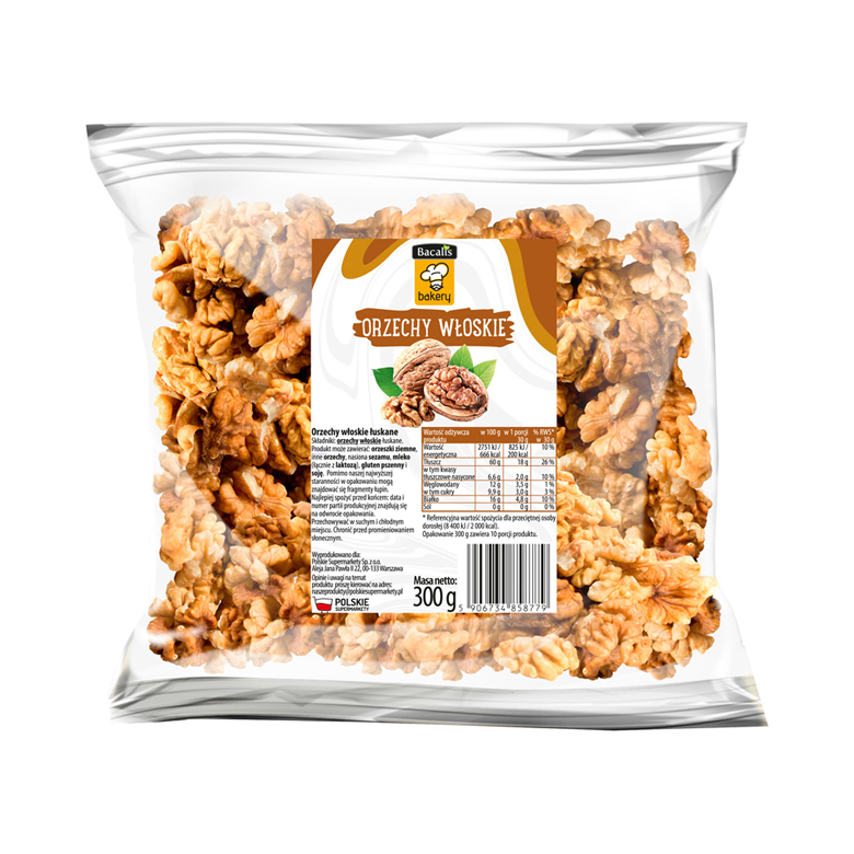 Orzechy  włoskie  łuskane  Bacalis  300g