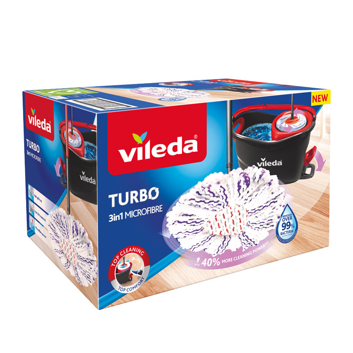 Mop obrotowy Vileda TURBO 3in1