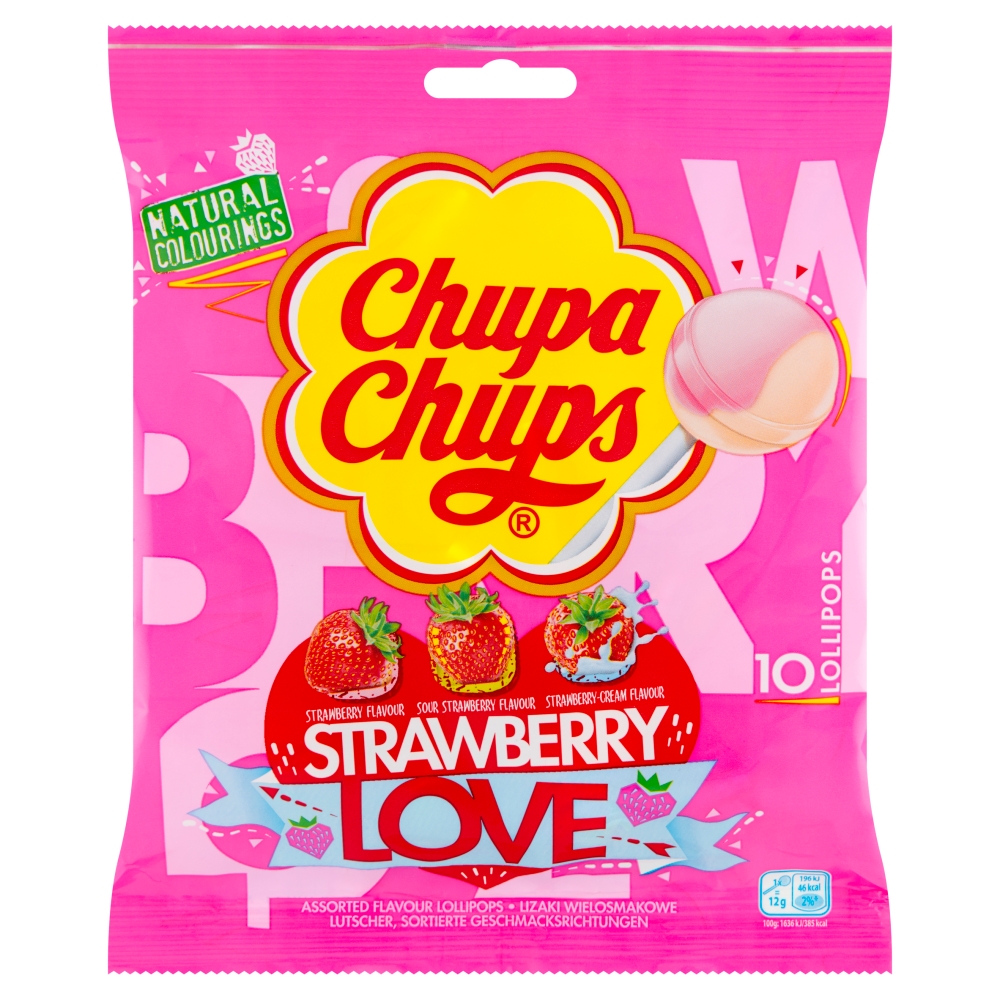 Lizaki Strawberry Love Chupa Chups  120g