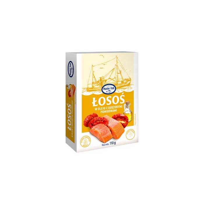 Łosoś z suszonymi pomidorami Master Fish 110g