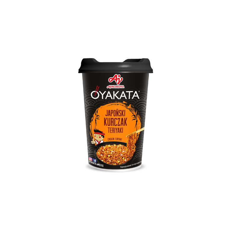 Danie z makaronem Japoński  kurczak Teriyaki Oyakata 96g esklep.polomarket.pl