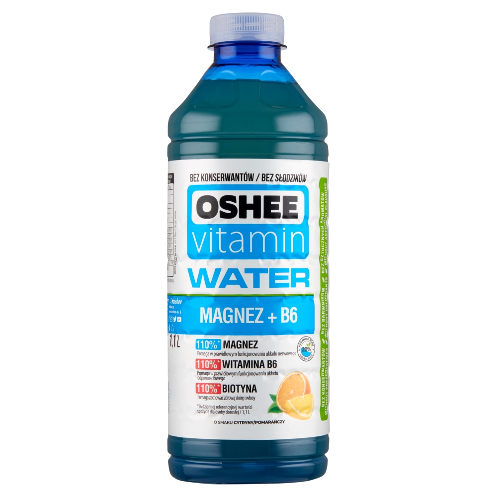 Napój Vitamin Water Magnez Oshee 1,1l
