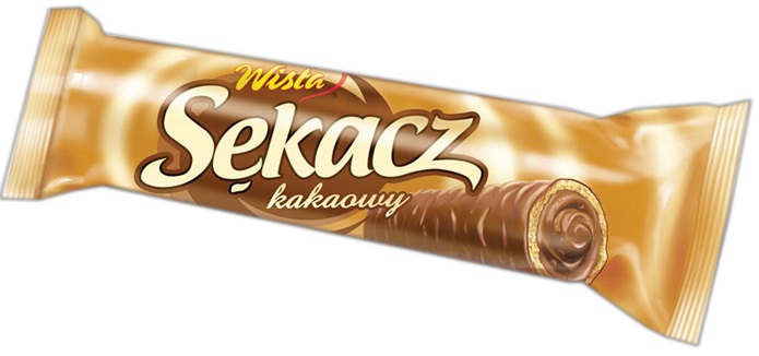 Sękacz kakaowy w czekoladzie   Wisła 32g