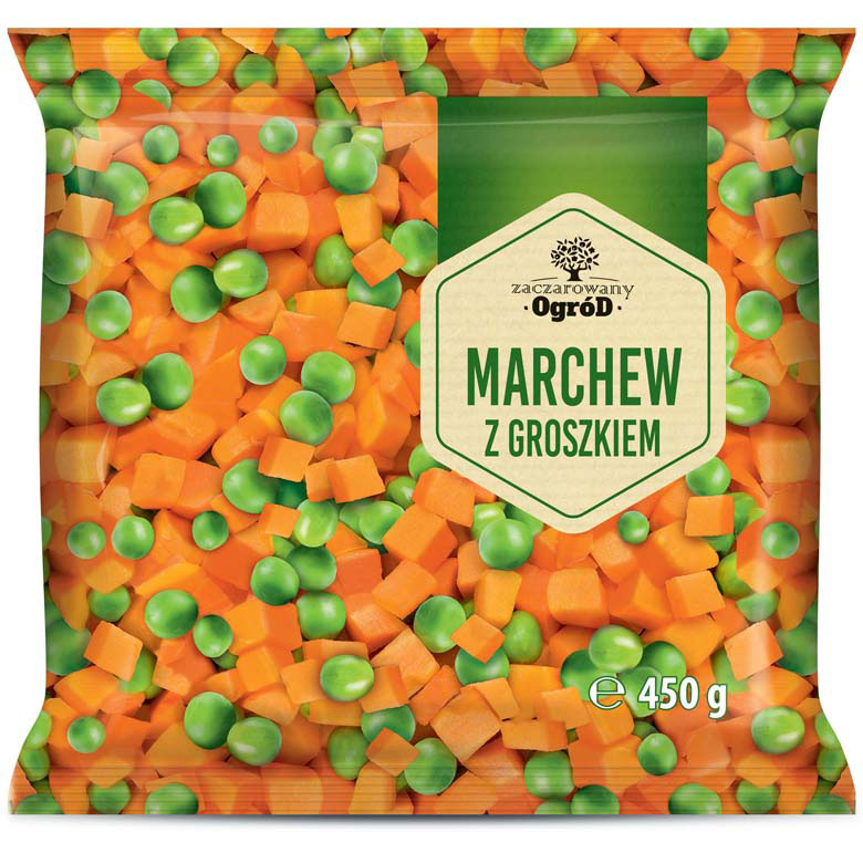 Marchew z groszkiem Zaczarowany Ogród 450g