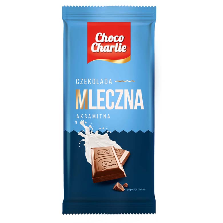 Czekolada mleczna Choco Charlie 100 g