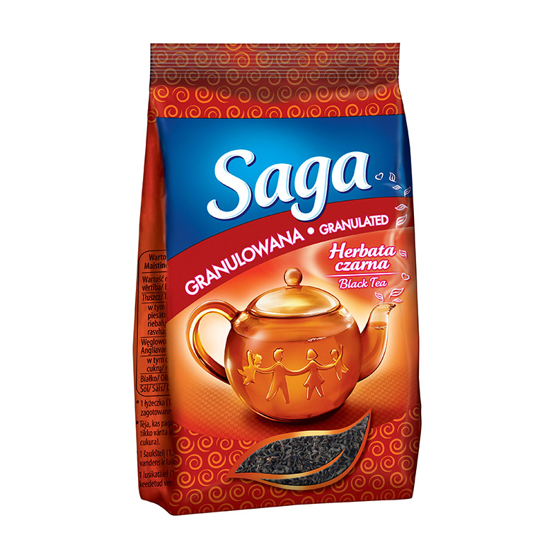 Herbata czarna granulowana Saga 90g esklep.polomarket.pl