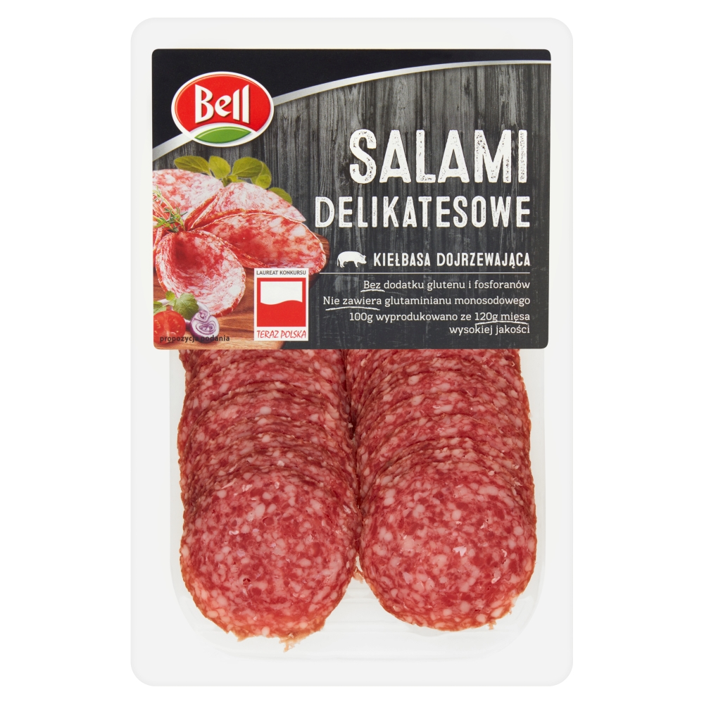 Salami dojrzewające delikatesowe 100g esklep.polomarket.pl