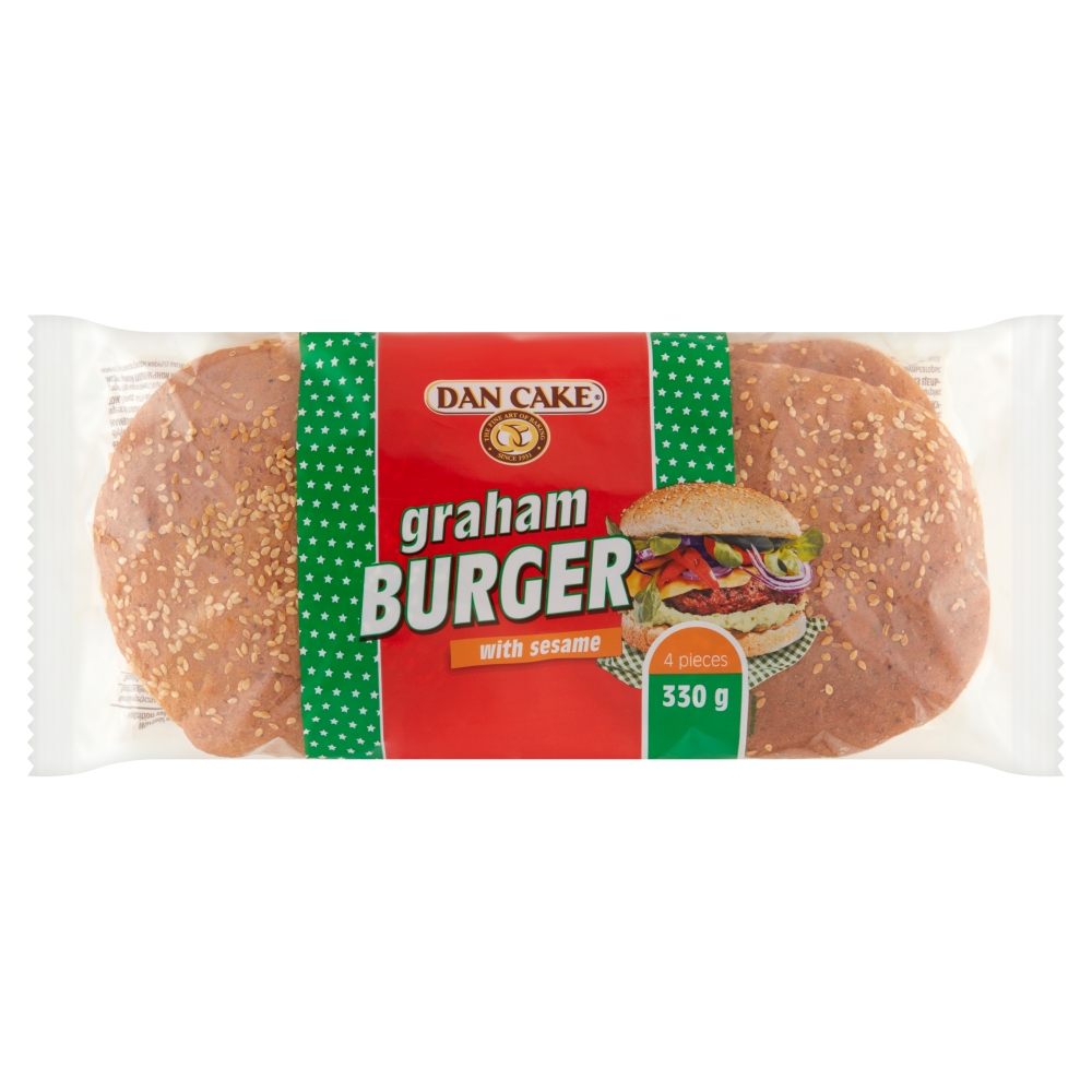 Graham burger DanCake 330g