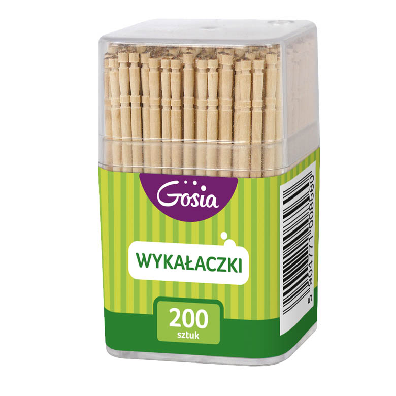 GOSIA PL Jednorazowe wykałaczki w pojemn