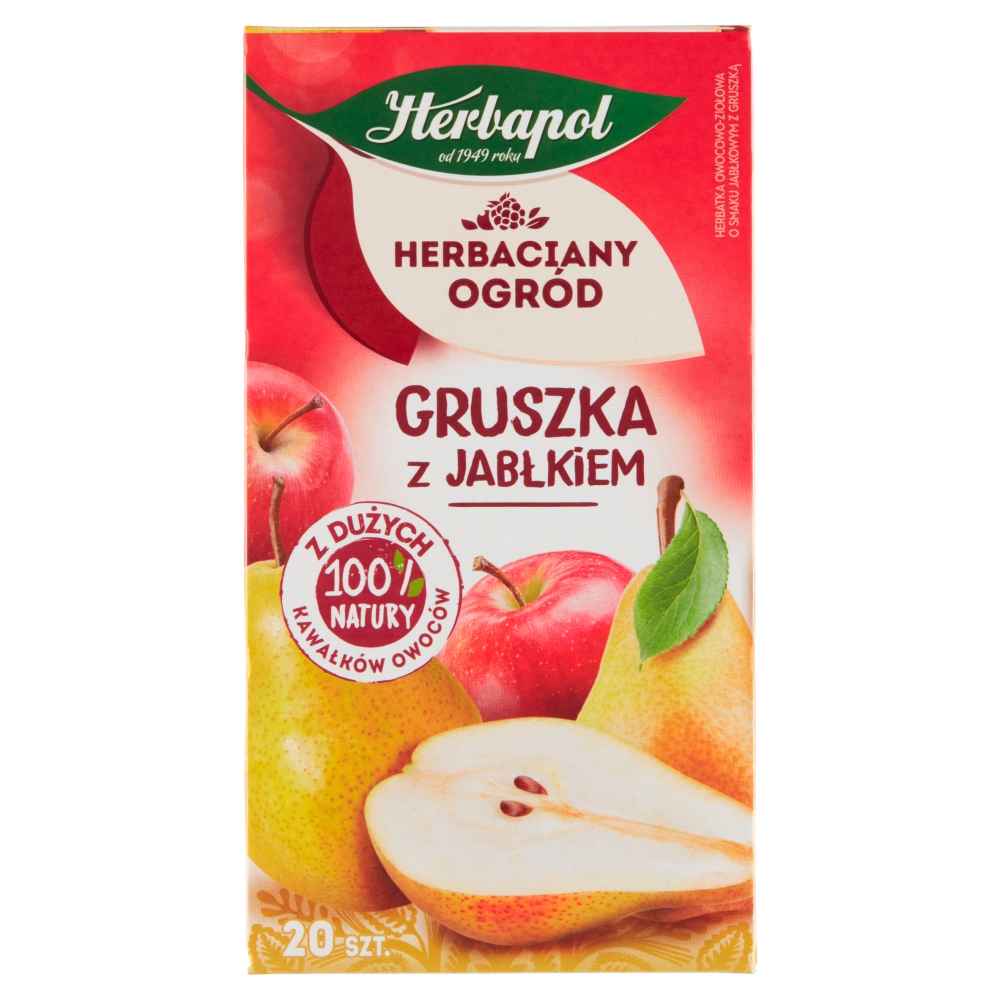 Herbata gruszka z jabłkiem Herbaciany Ogród 20x2,7g