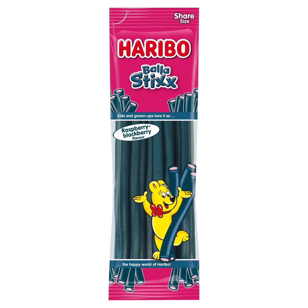 Żelki malina-jeżyna Balla Stixx Haribo 170g