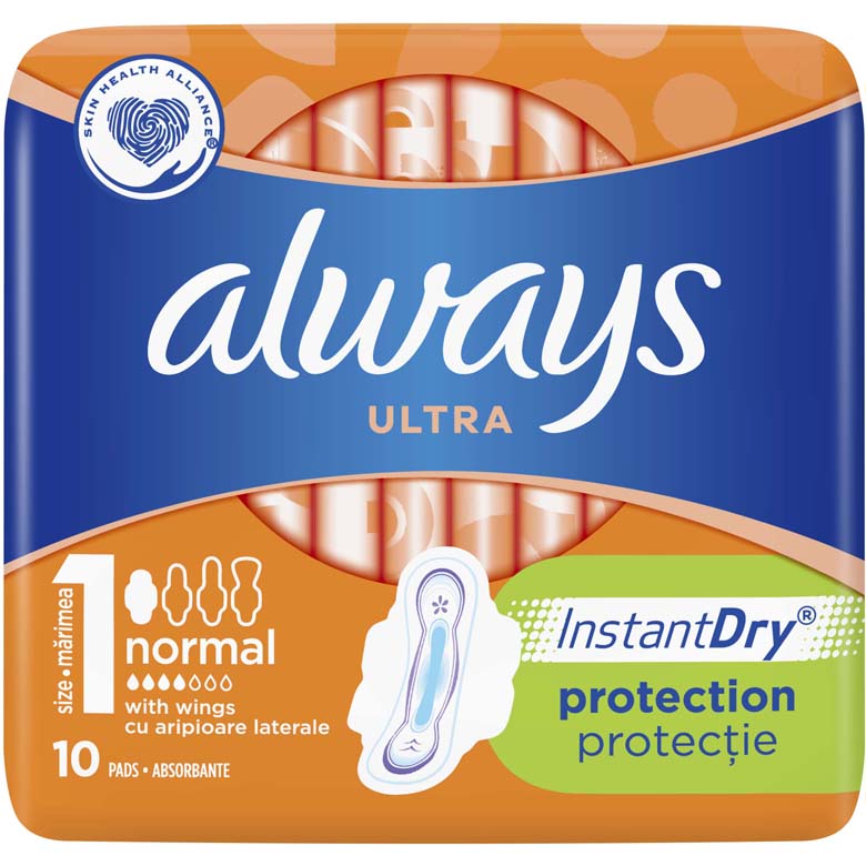 Podpaski  Ultra Normal Plus  Always 10szt