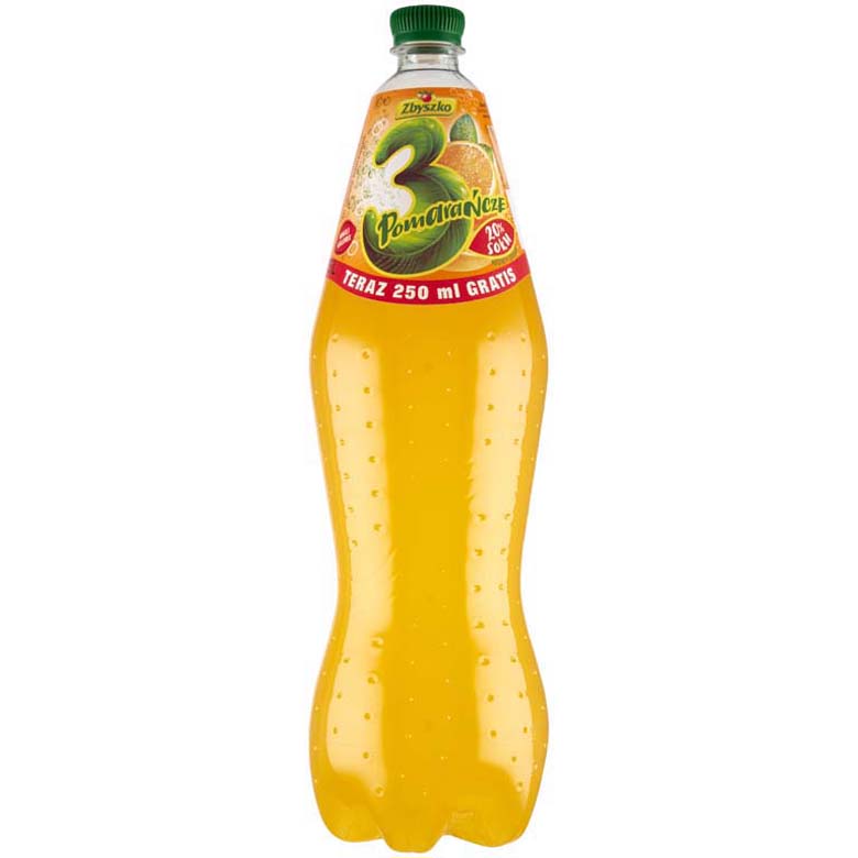 Napój Zbyszko 3 Pomarańcze gazowany 1,75 esklep.polomarket.pl