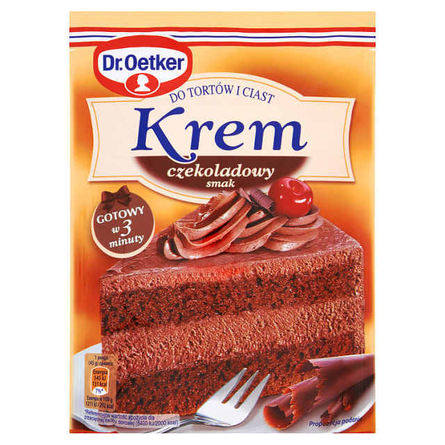 Krem Czekoladowy  do Tortów DrOetker 140g esklep.polomarket.pl