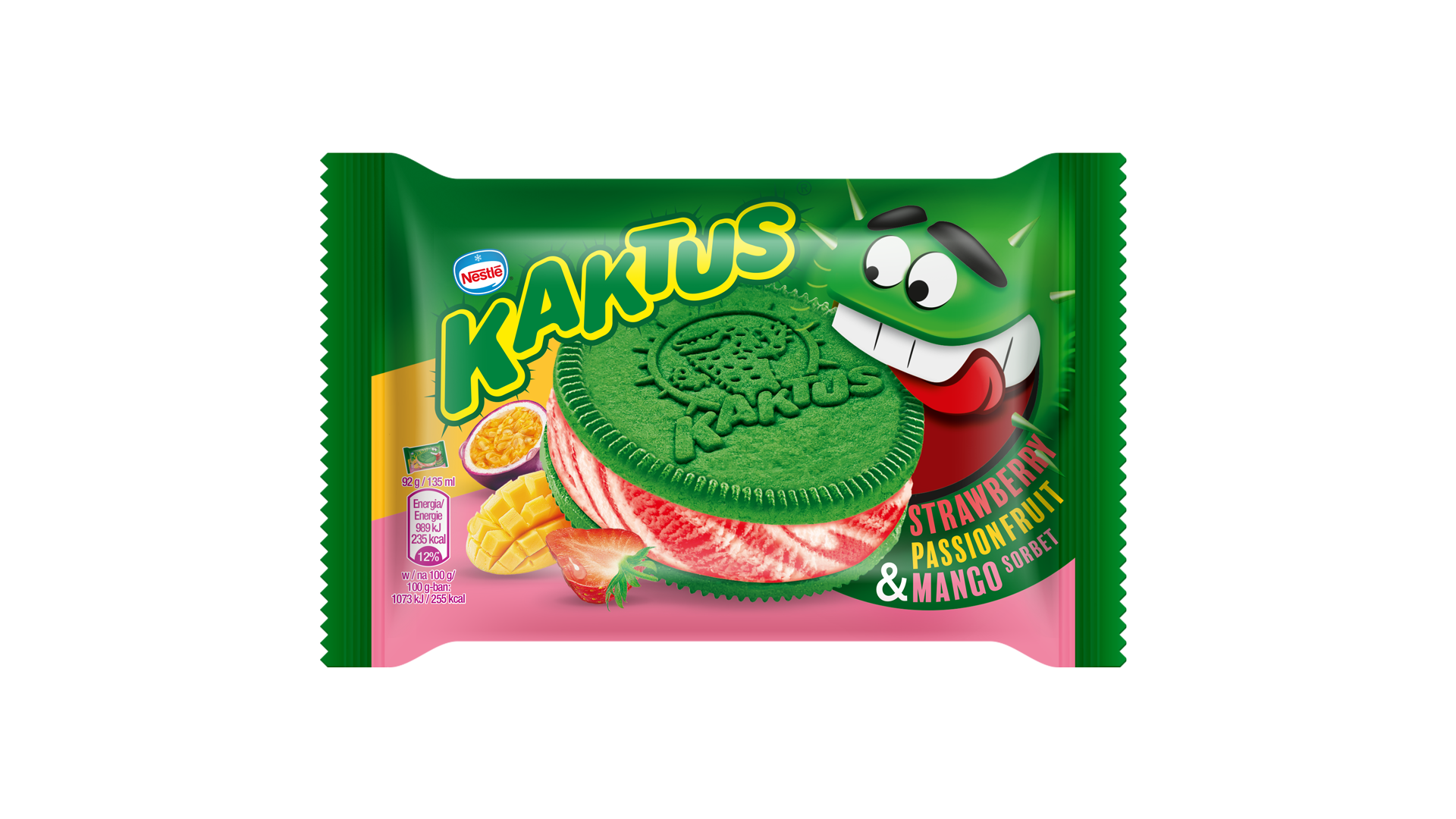Lody Kaktus kanapka 135ml