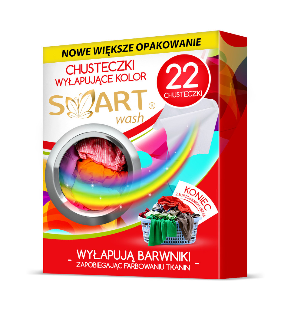Chusteczki  wyłapujące kolor  Smart Wash 22 szt.