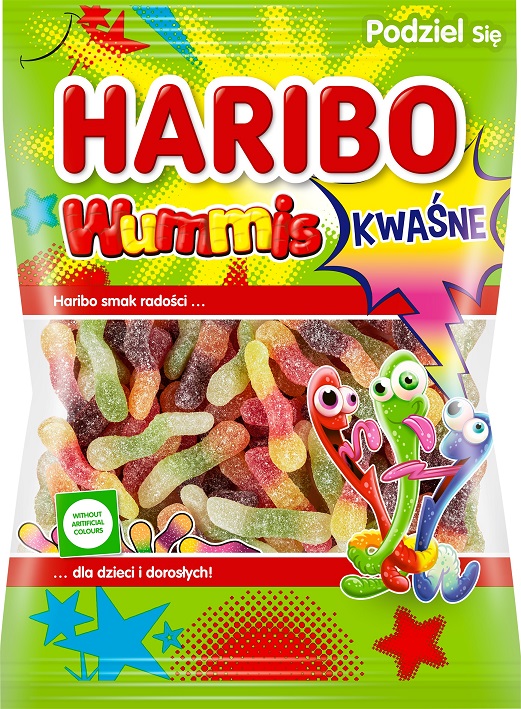 Żelki Haribo Wummis kwaśne 160g