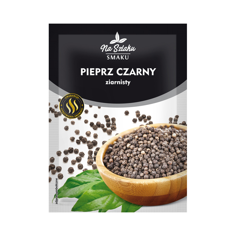 Przyprawa pieprz czarny ziarnisty Na Szlaku Smaku 15g