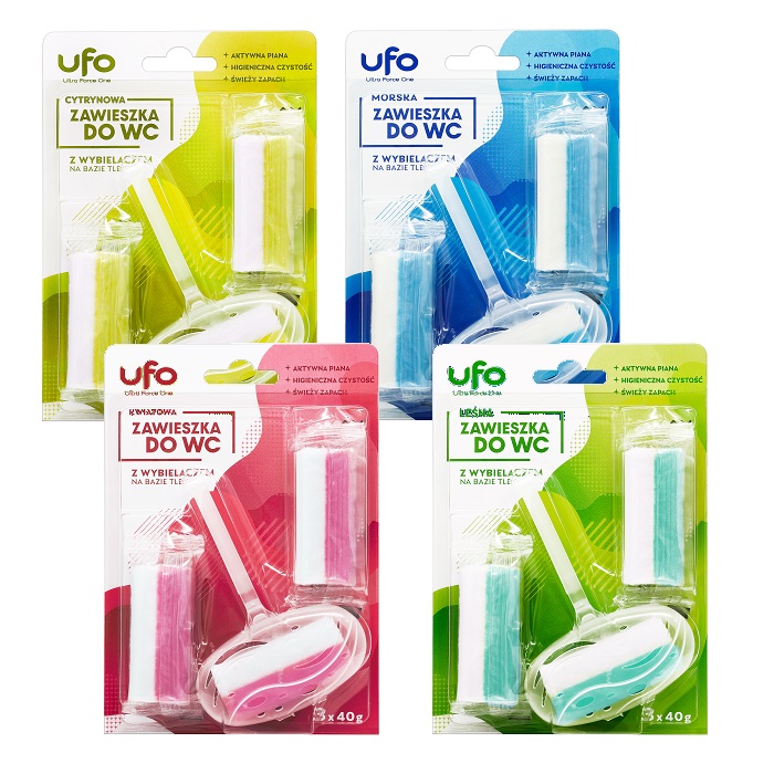 UFO zawieszka z kost. do wc sort. 3x40g