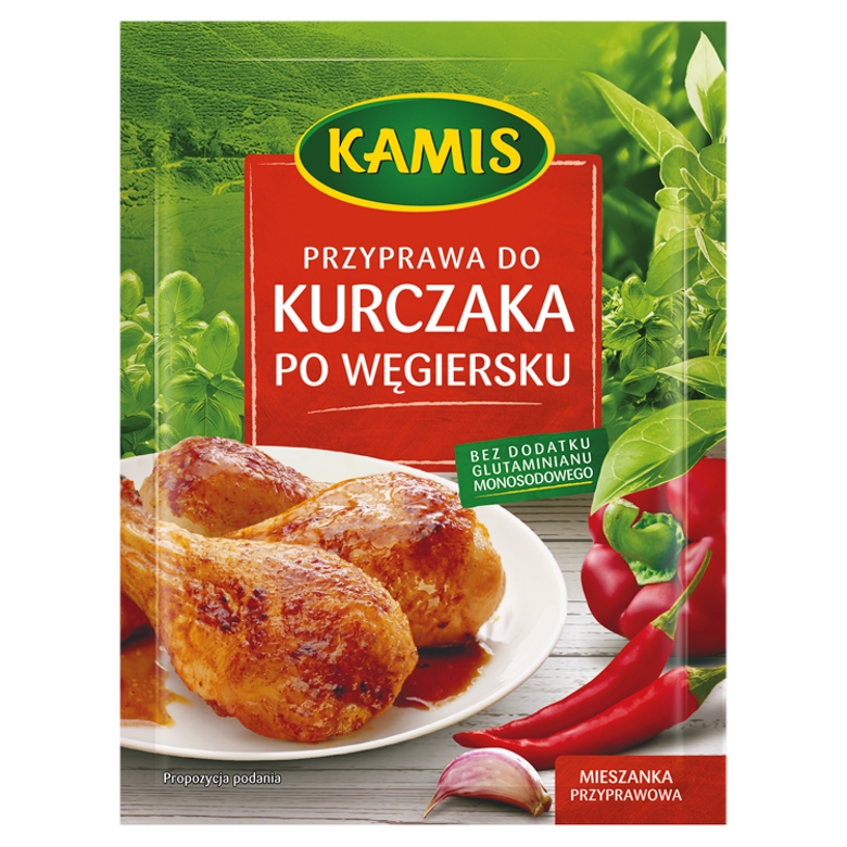 Przyprawa  do kurczaka po węgiersku Kamis 25g esklep.polomarket.pl