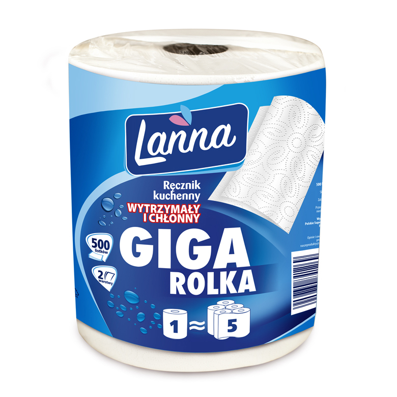 Ręcznik kuchenny 2 warstwy 100m Lanna 1szt.