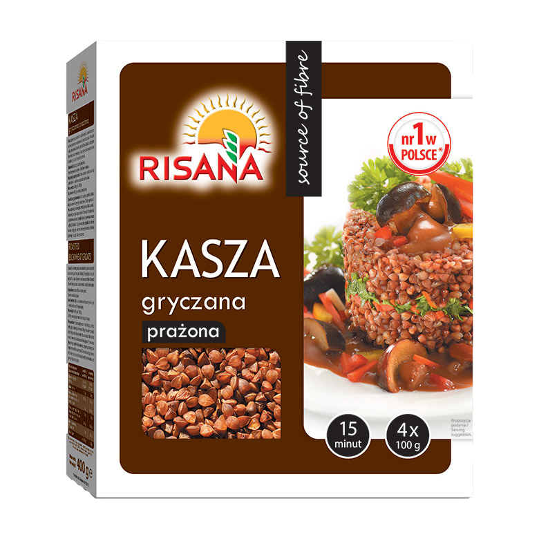 Kasza Sonko gryczana prażona 4x100g esklep.polomarket.pl