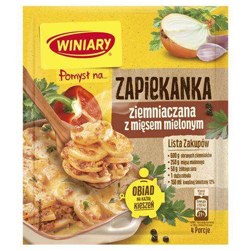 Pomysł na  Zapiekanka ziemniacza z mięsem Winiary  42g esklep.polomarket.pl