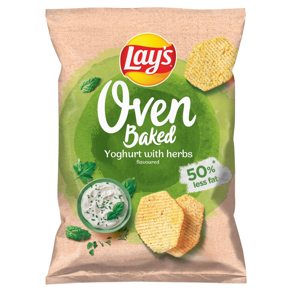 Chipsy Lays Oven Baked jog. z zioł.110g