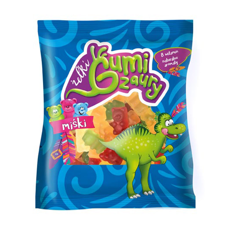 Gumizaury żelki butelki/misie mix 200g