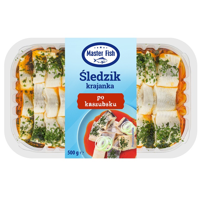 Śledzik krajanka po kaszubsku Master Fish 500 g