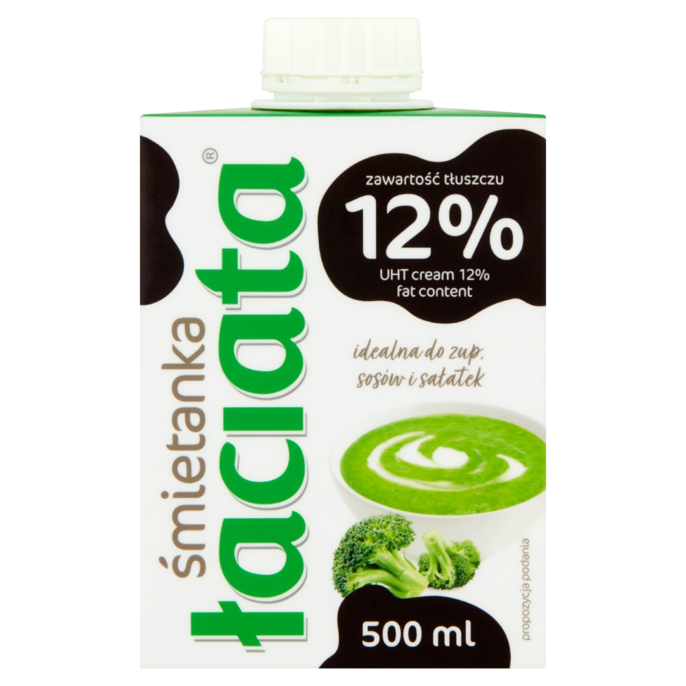 Śmietanka Łaciata  12% 500ml esklep.polomarket.pl