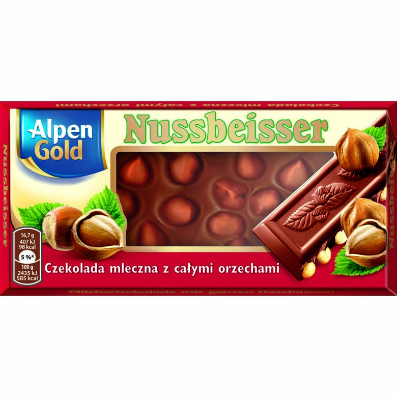 Czekolada mleczna  Nussbeisser 100g esklep.polomarket.pl