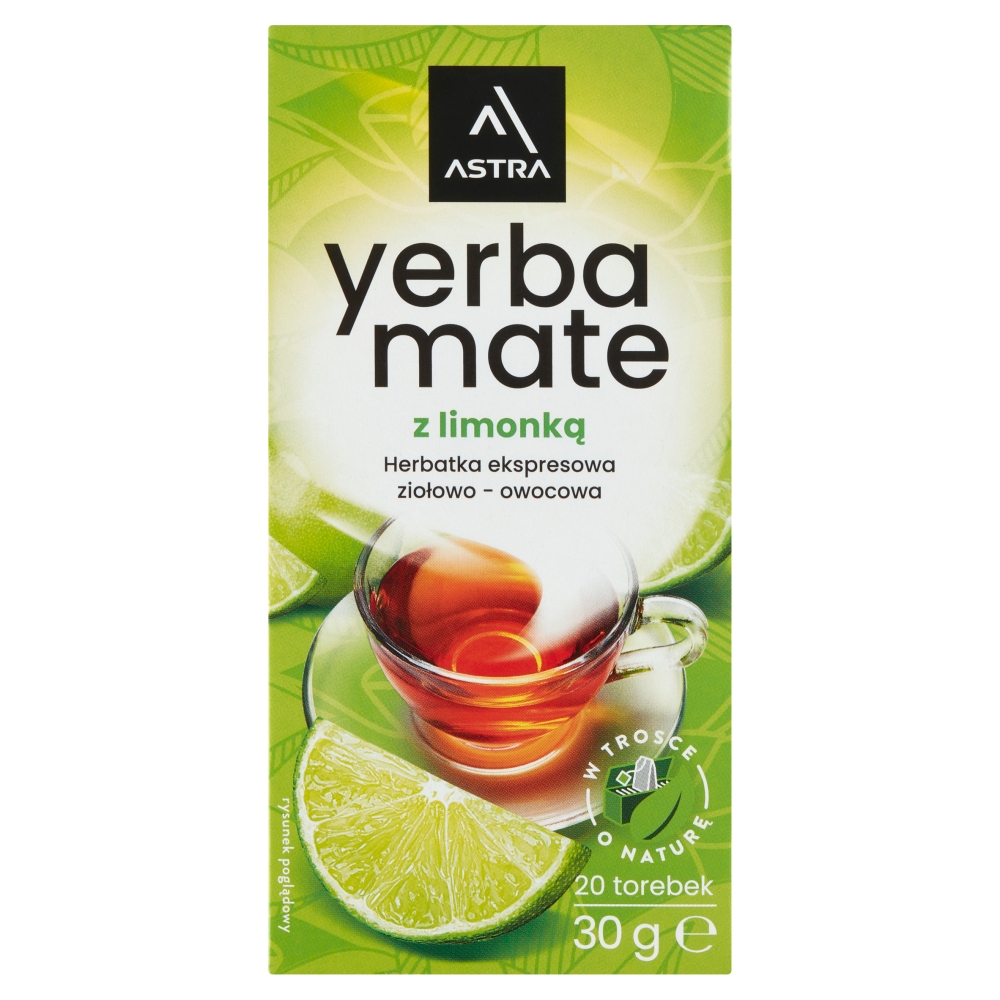 Herbata Yerba Mate z limonką Astra 20x1,5g