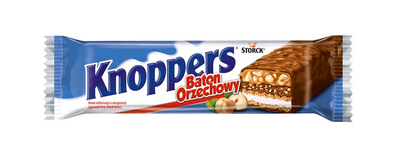 Baton orzechowy  Knoppers 40g