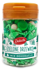 Dekoracje Zielone drzewko Delecta 55g esklep.polomarket.pl