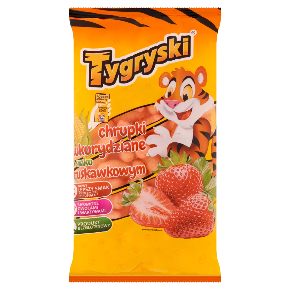 Chrupki truskawkowe Tygryski 70g