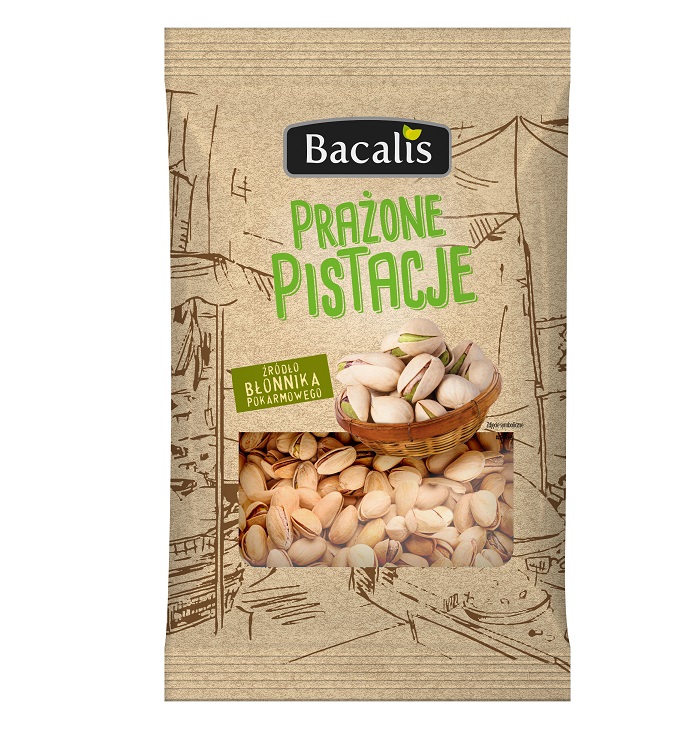 Pistacje prażone solone Bacalis 200g