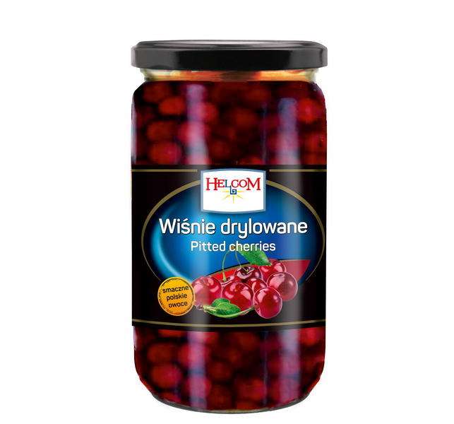Wiśnie Helcom drylowane 680/350g