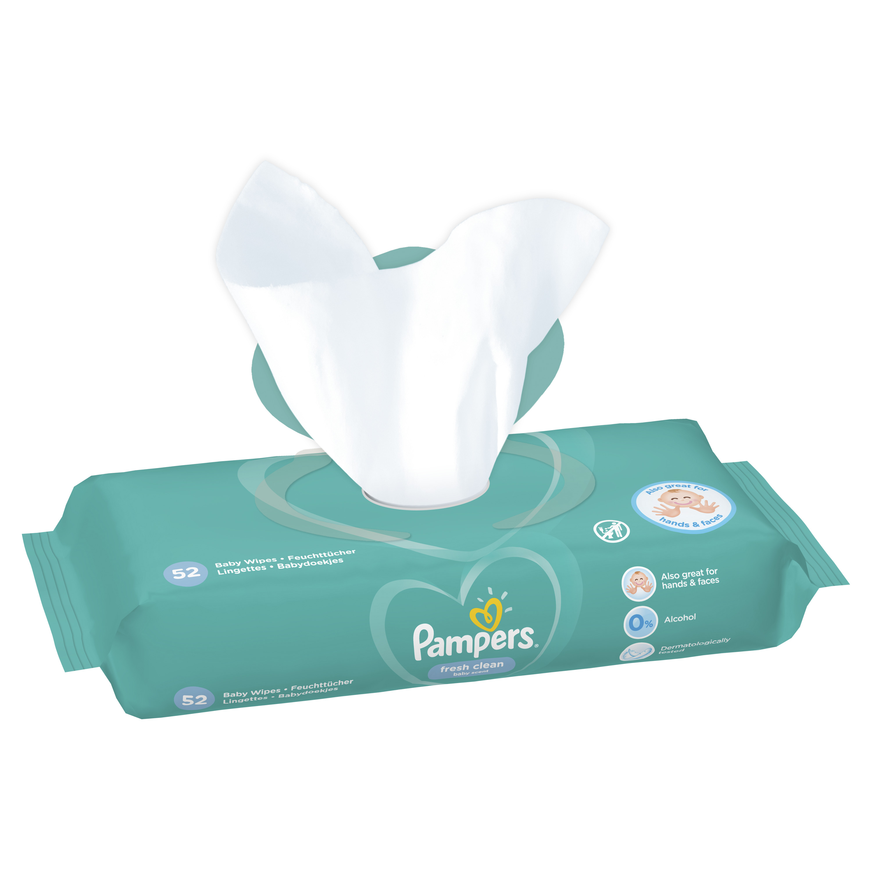 Chusteczki Pampers Fresh Clean 52szt esklep.polomarket.pl