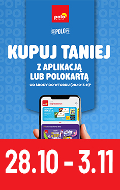 Okładka: Katalog Kupuj taniej z POLOappką Polomarket od śr. 28.10 do wt. 3.11