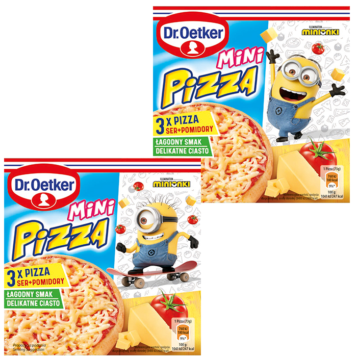 Mini pizza ser pomidor DrOetker  220g