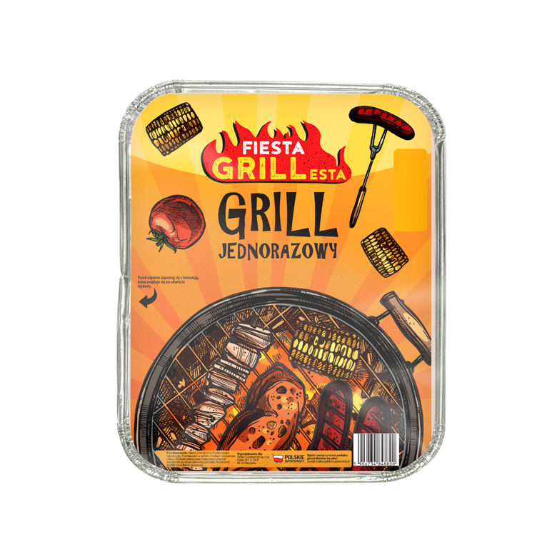 Grill jednorazowy Fiesta Grillesta
