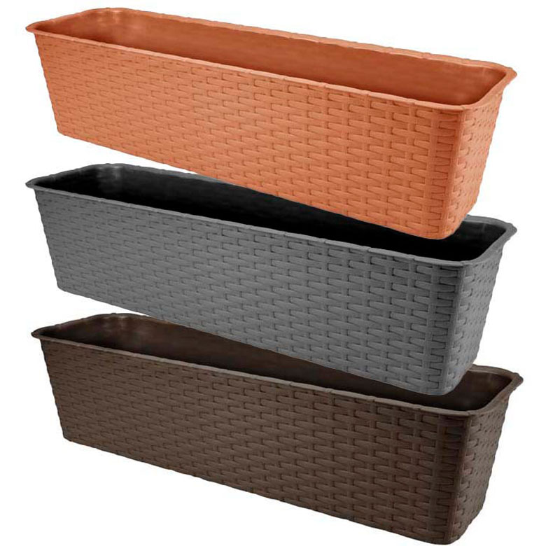 DONICZKA BALKONOWA RATTAN 60 cm