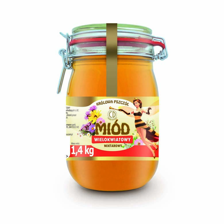 Miód wielokwiatowy CD Miody 1,4 kg